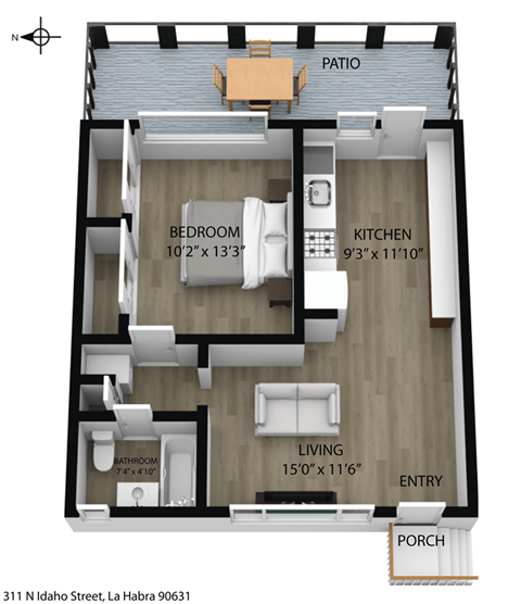 311 N Idaho Street 1-3 Beds Apartment for Rent - Photo Gallery 12